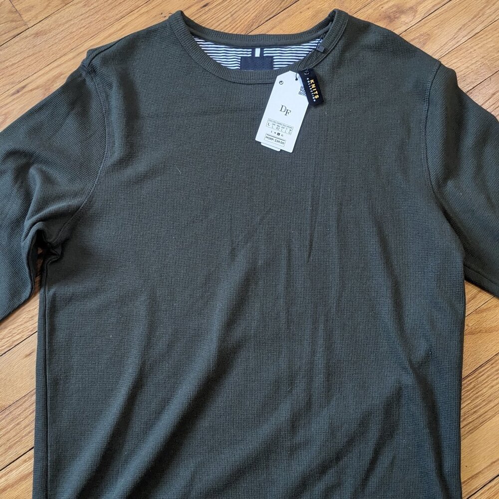 Long Sleeve Thin Crew Neck Shirt